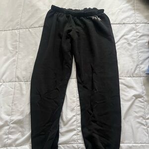 PINK Victoria's Secret Black Kids Joggers